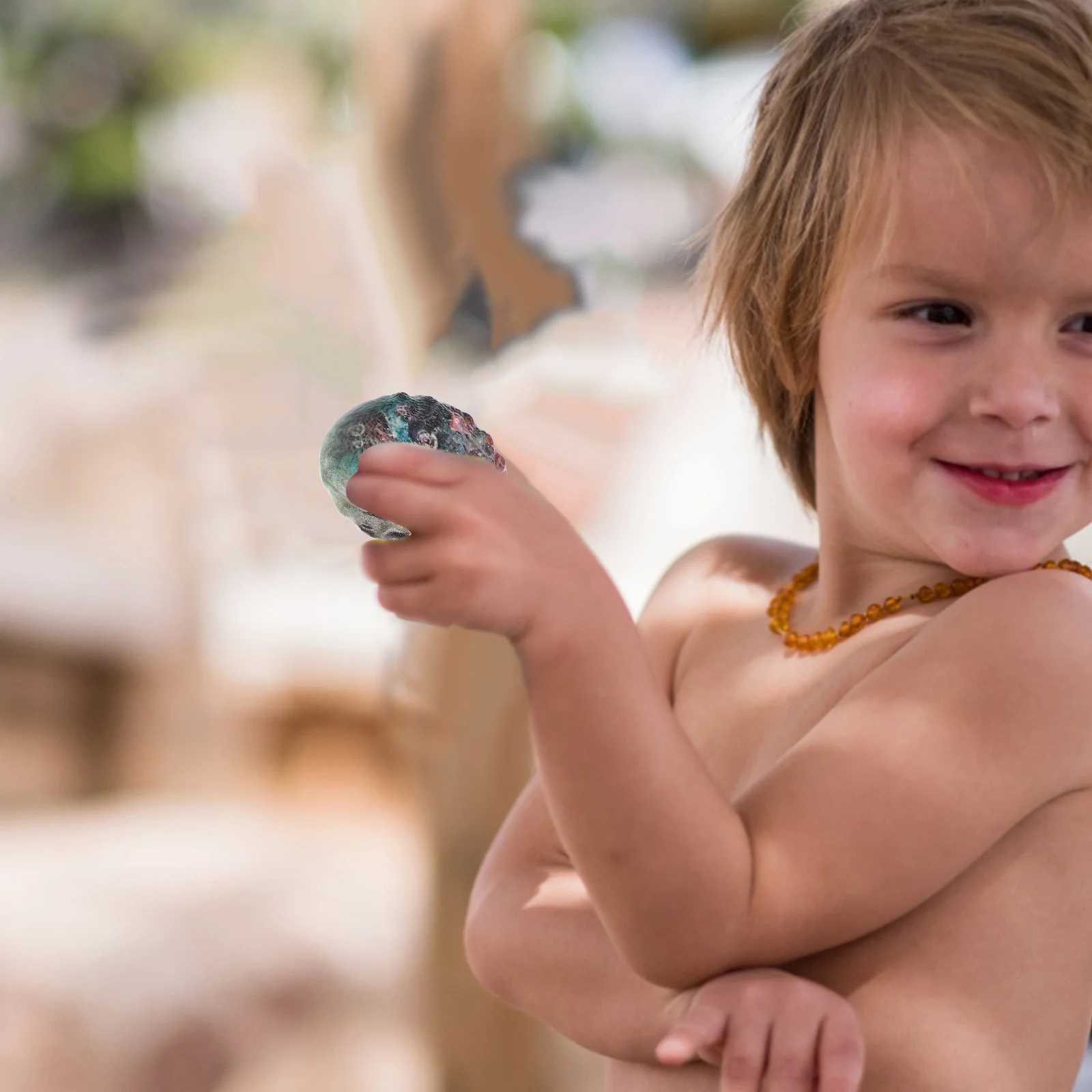 

4 шт., водяной пистолет с ракушками морского ушка, уникальный дизайн, легкий открытый бассейн, летний пляж, забавная поддельная водная игрушка из ракушки морского ушка