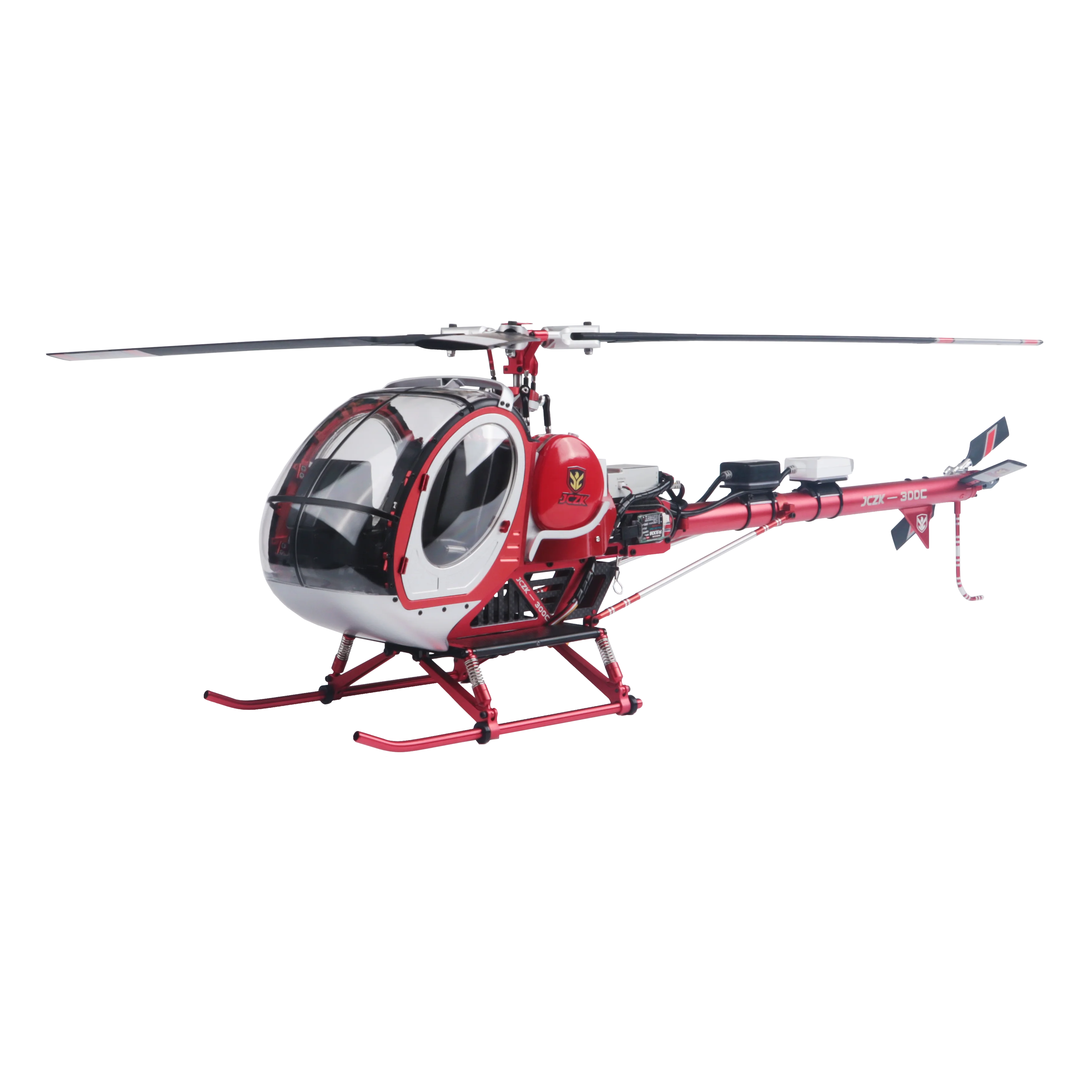 Schweizer JCZK 300C helicóptero Hughes todo em metal modelo de alta simulação aeronave ALIGN 450L 470 380 aeronave H1 controle de vôo