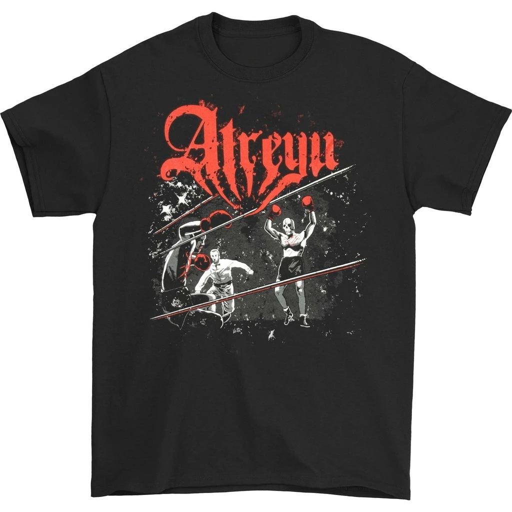 

Atreyu Skullyfield молодежные периферийные узоры с принтом, летние роскошные брендовые мужские и женские футболки из чистого хлопка с короткими рукавами