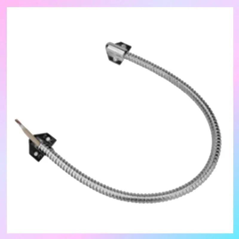 

AB25-1 Piece Exposed Mounting Sleeve Access Wire Protector Silver Video Line For Access Control System Video Line Door Lock