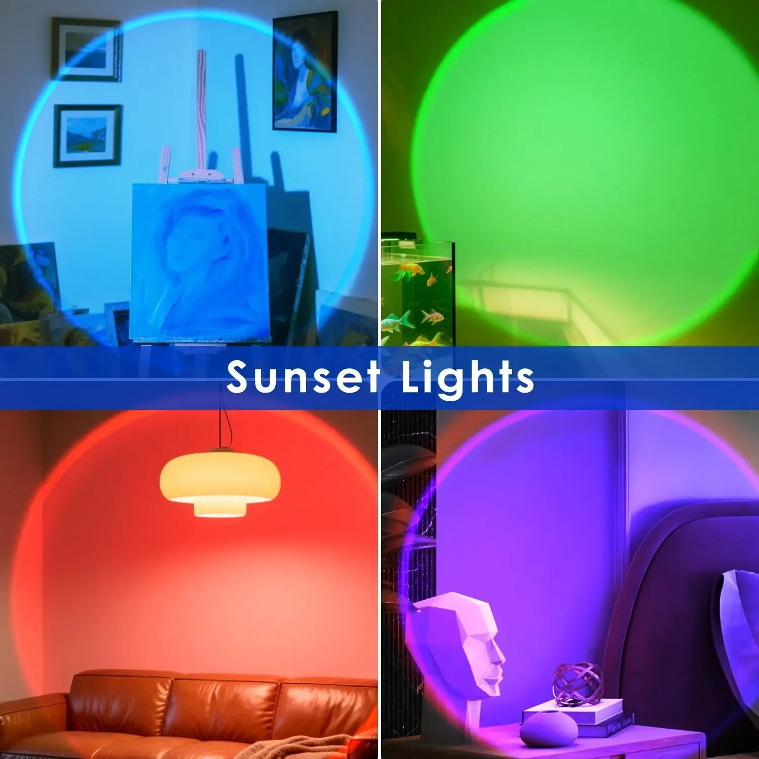 XIAOMI Galaxy Projector Night Light For Children 35 Modes Nebula LED Sunset Lamp Starry Sky Star Projector For Room Decoration