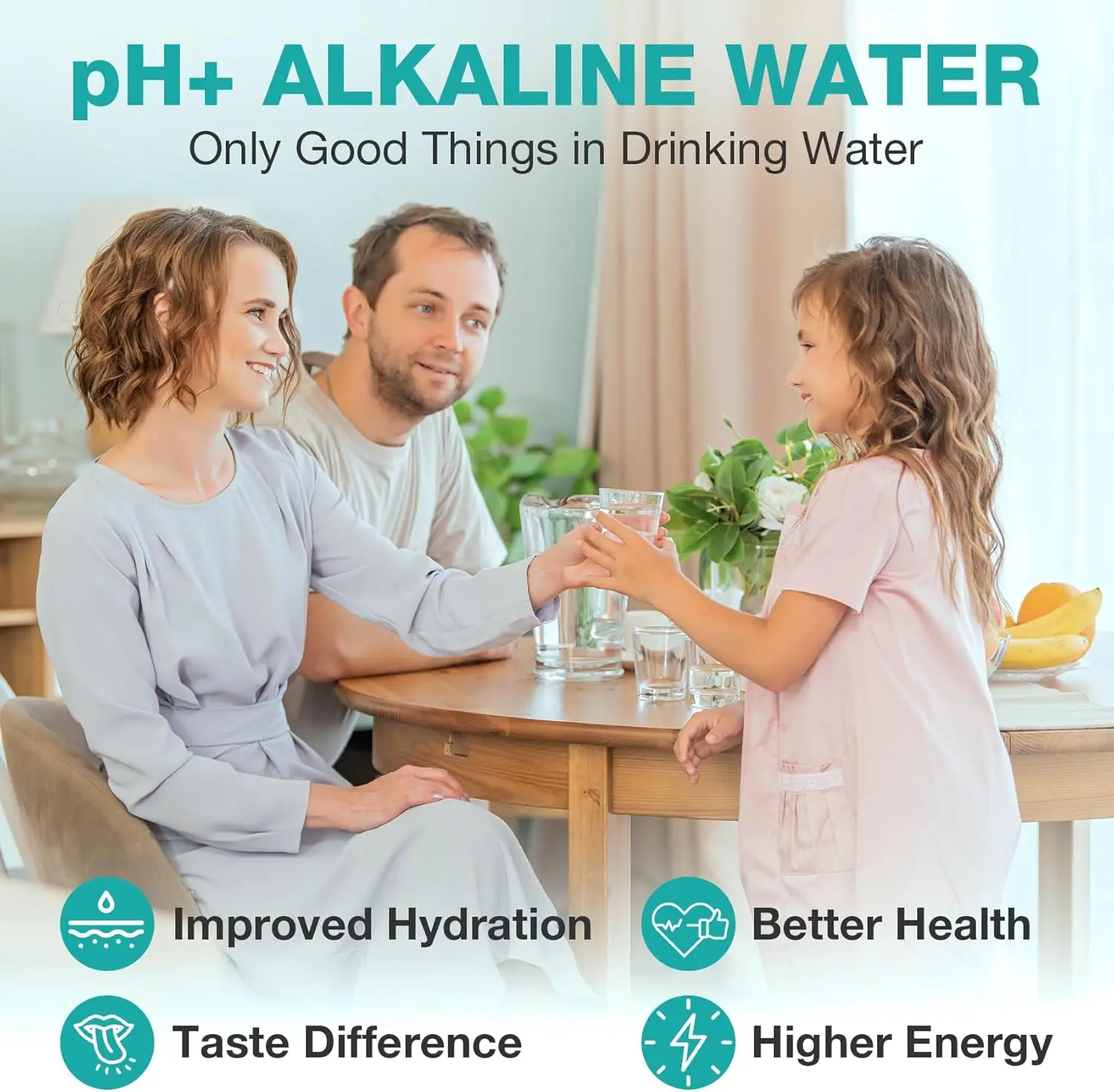 Conjunto de pacote de cartucho de filtro de substituição para sistema de filtro de água de osmose reversa sem tanque T1-400ALK (2 * filtro PP + 2 * filtro CTO +