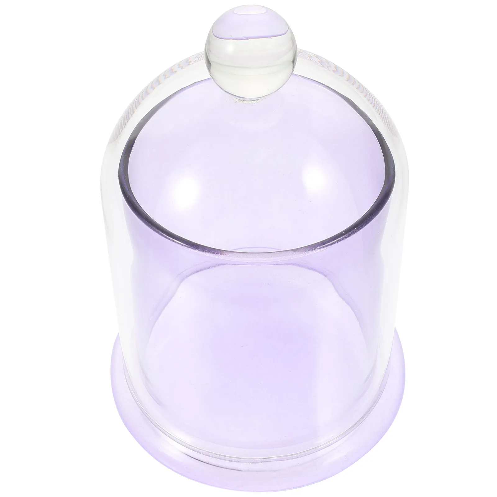 1Set Holder Aromatherapy Cup Decorative Cloche Dome Household Cover Romantic Home Desktop Decoration