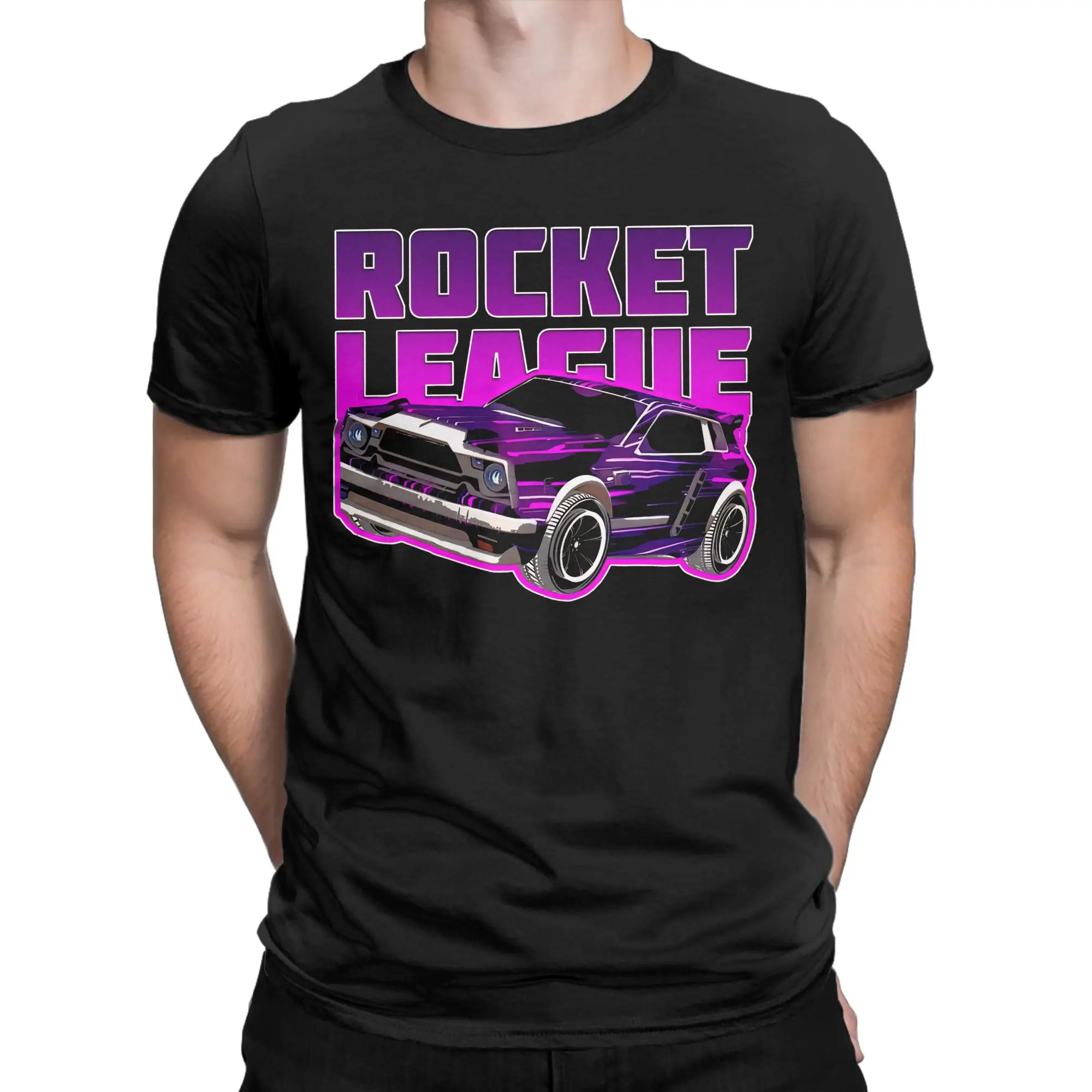 Men Women Graphic Printing Rocket League  Tee T Shirt Pure Cotton  T-shirts Clothes