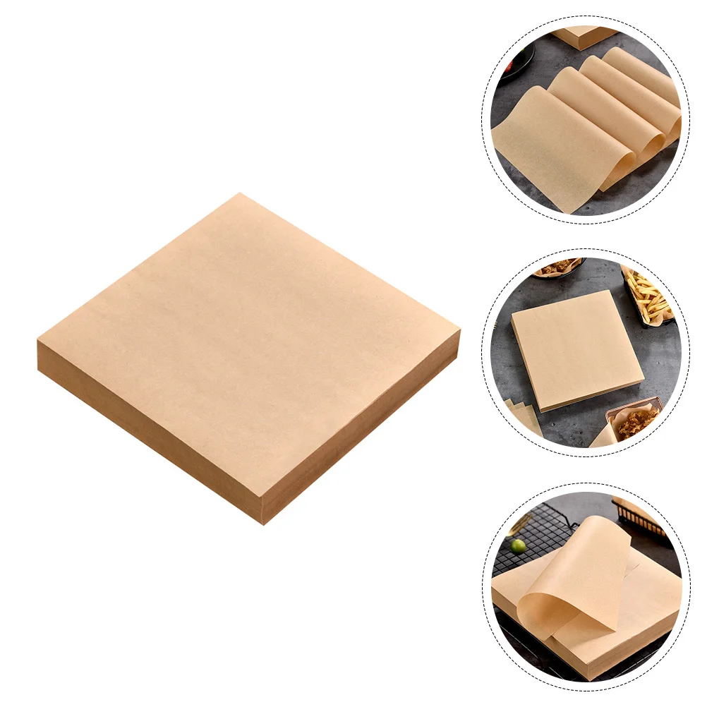 

500 Sheets Grease Resistant Paper Oil-absorbing Parchment Hamburgers Pizza Snack