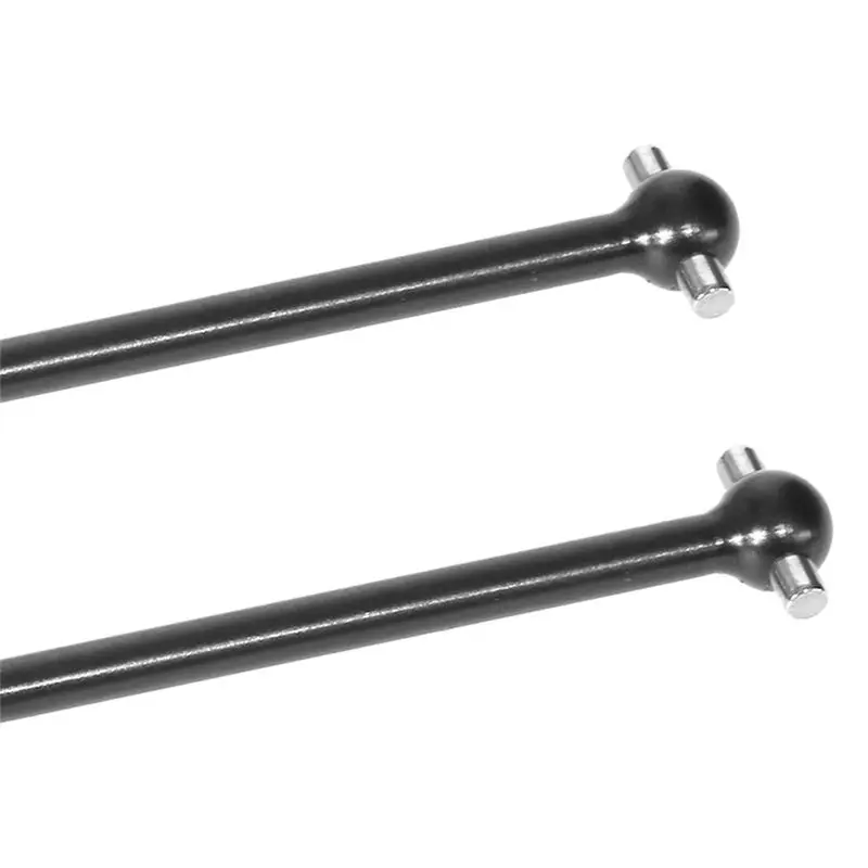 B78B-2Pcs Metal Front Drive Shaft CVD Driveshaft For 1/7 KM Rally-WRC Citron C3 RC Rally Car Upgrade Parts
