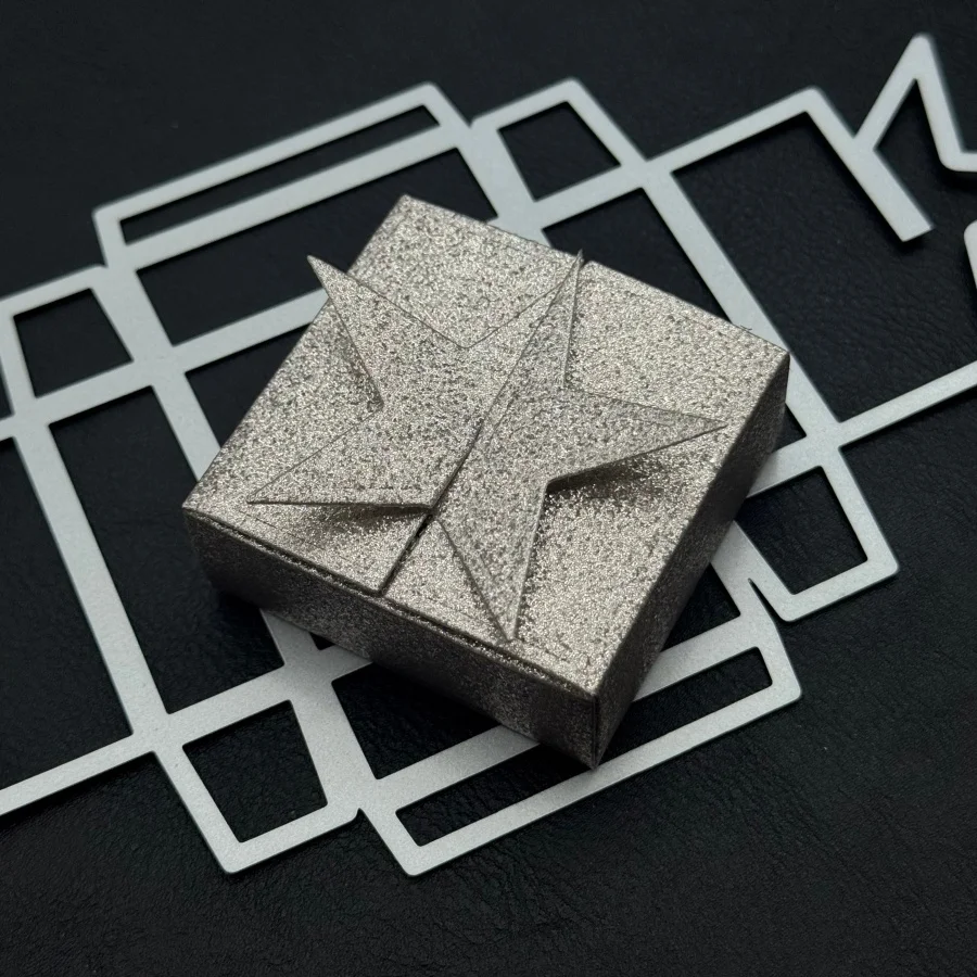 2026 Neue Sternenbox Metall-Stanzformen für DIY Scrapbooking Kartenherstellung Schablonen Prägung Basteldekoration