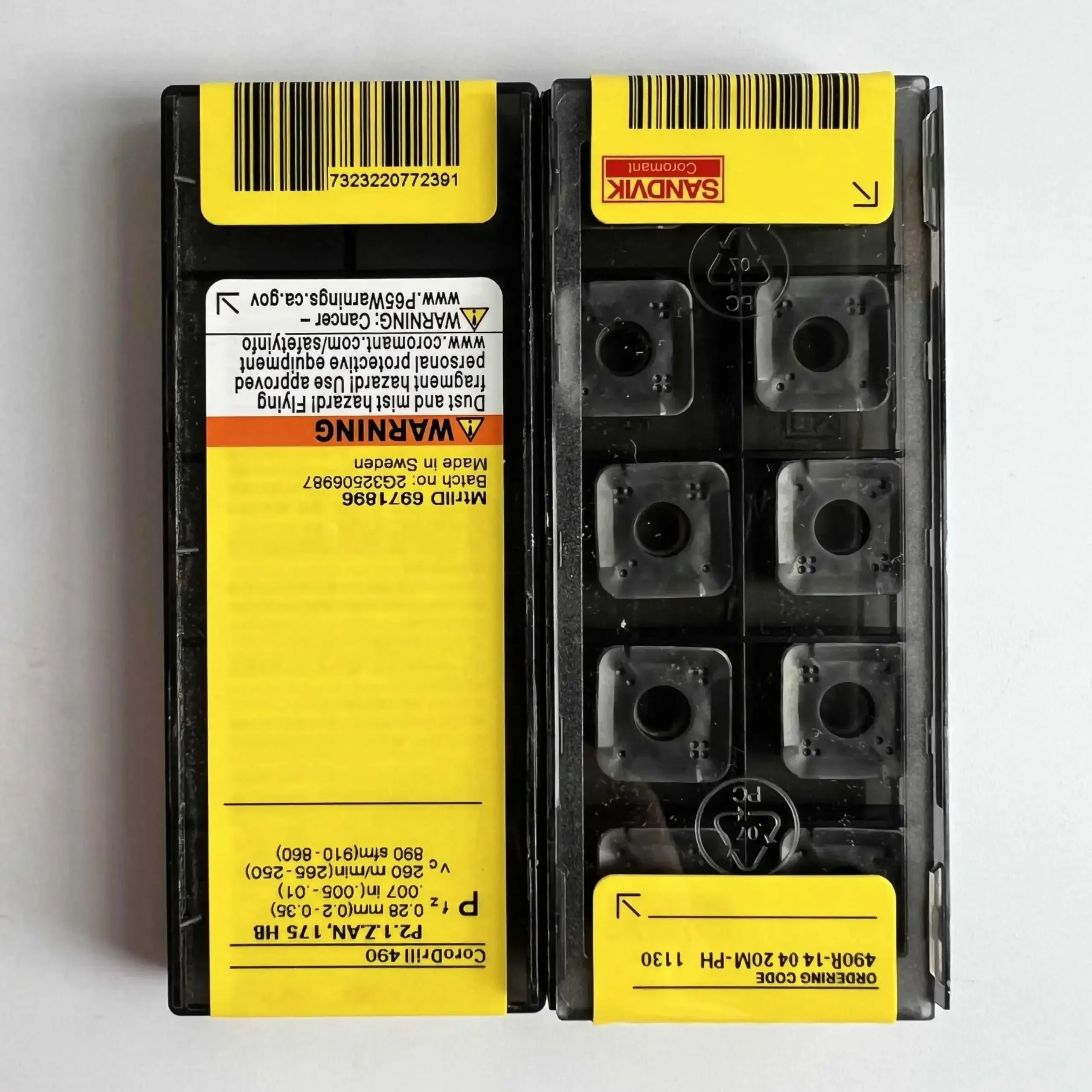 

490R-140420M-PH 1130 Alloy blade 10 PCS