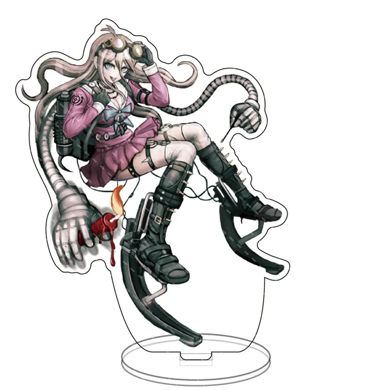 Figura anime Danganronpa V3 figurine Trigger Happy Havoc Acrilico Modello di supporto Piastra Scrivania Decor In piedi Segno Dangan Ronpa Regali