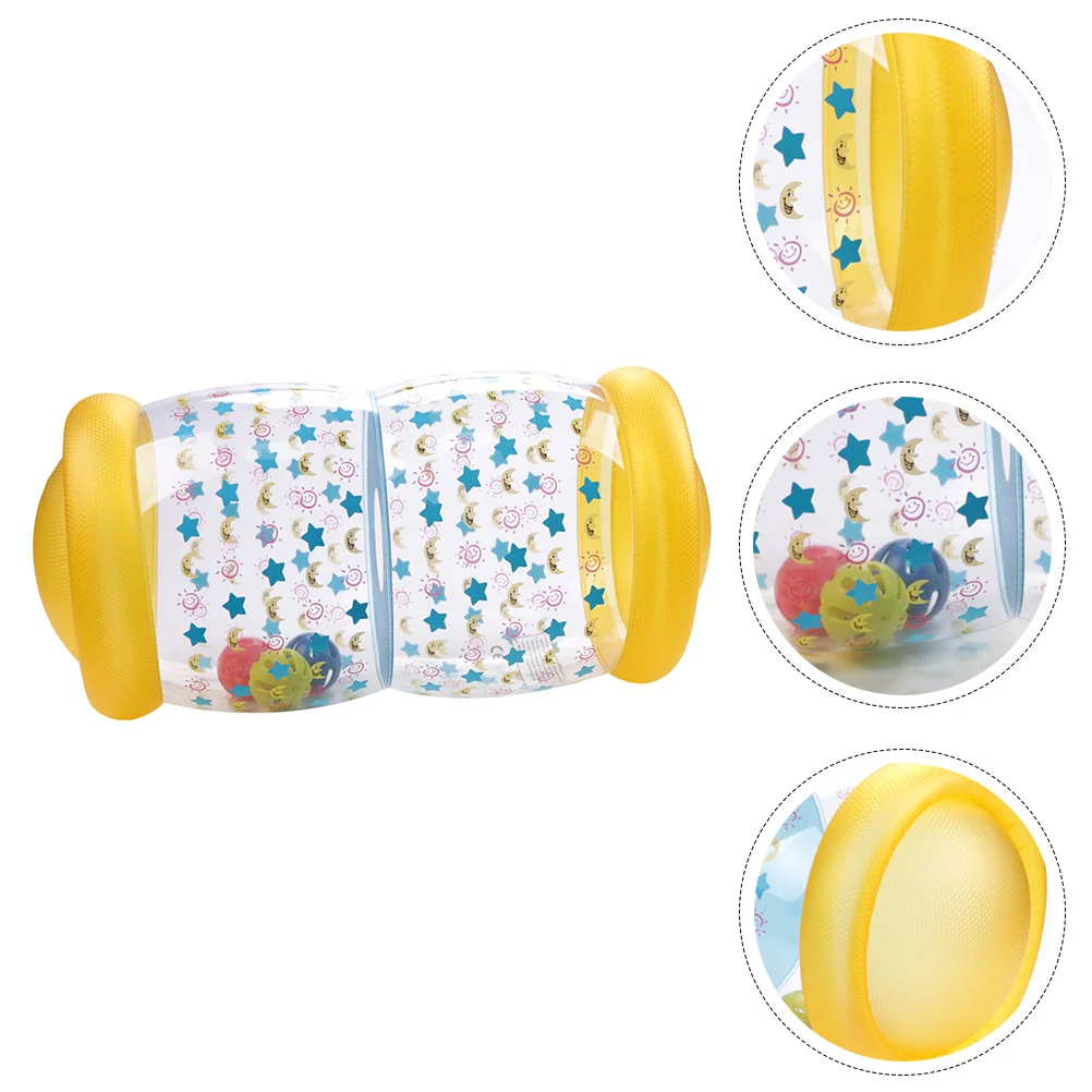 

Inflatable Crawling Roller for Baby Safe PVC Training Equipment with Bright Colors Lightweight Design Muscle Coordination