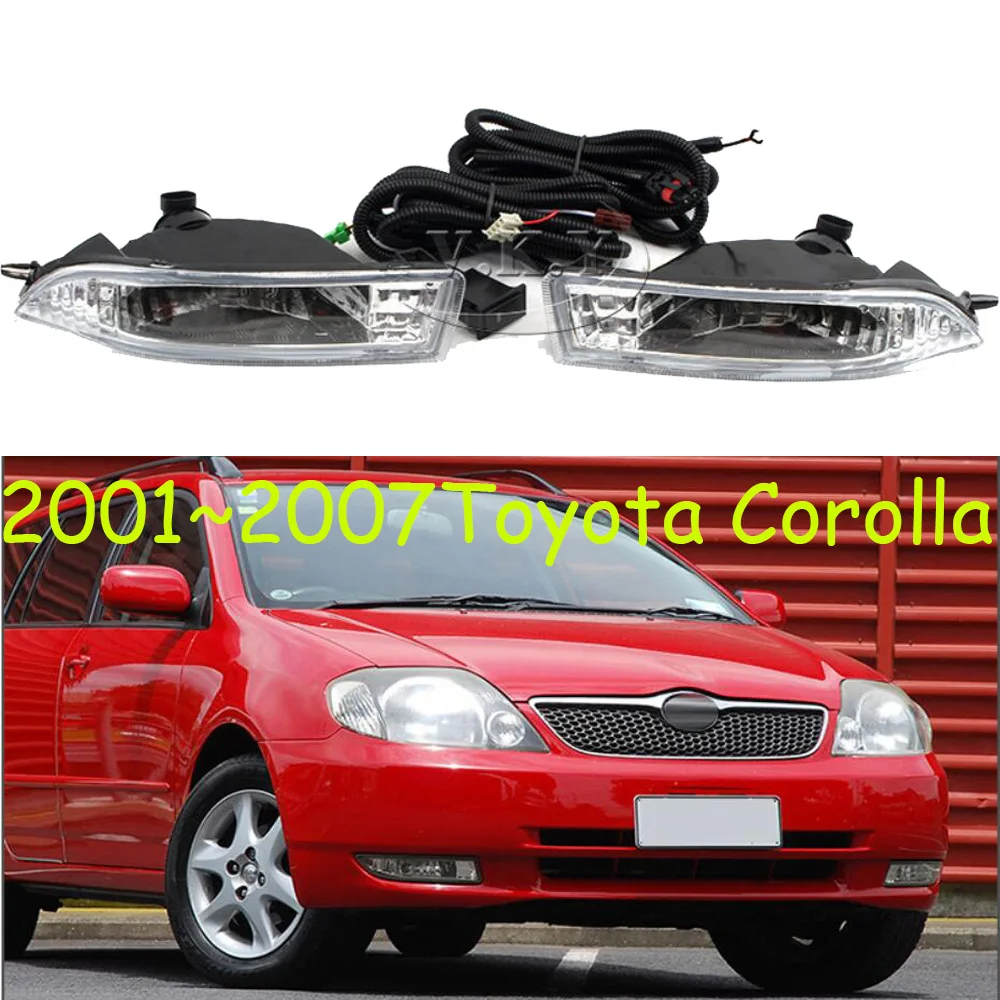 car bumper headlight for Corolla fog light altis 2001~2007y car accessories halogen bulb auto corolla headlamp