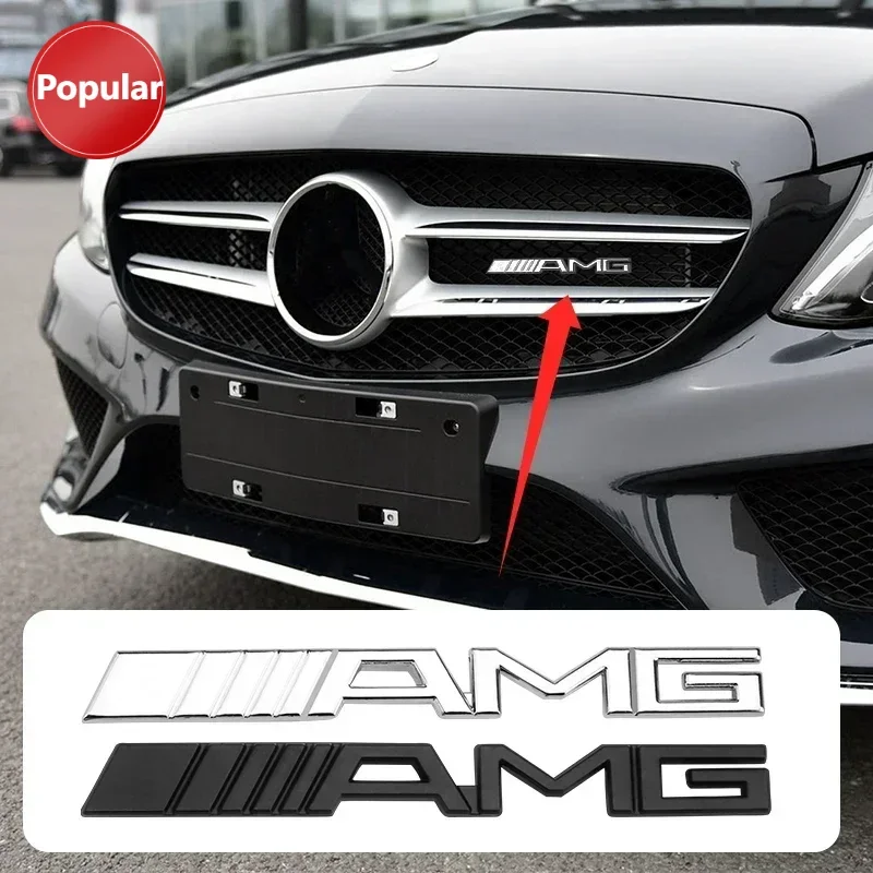 

# 1 шт. металлическая эмблема передней решетки для Mercedes Benz W203 W204 W205 W206 W176 W177 W212 W213 X156 X253 W117 W118 аксессуары
