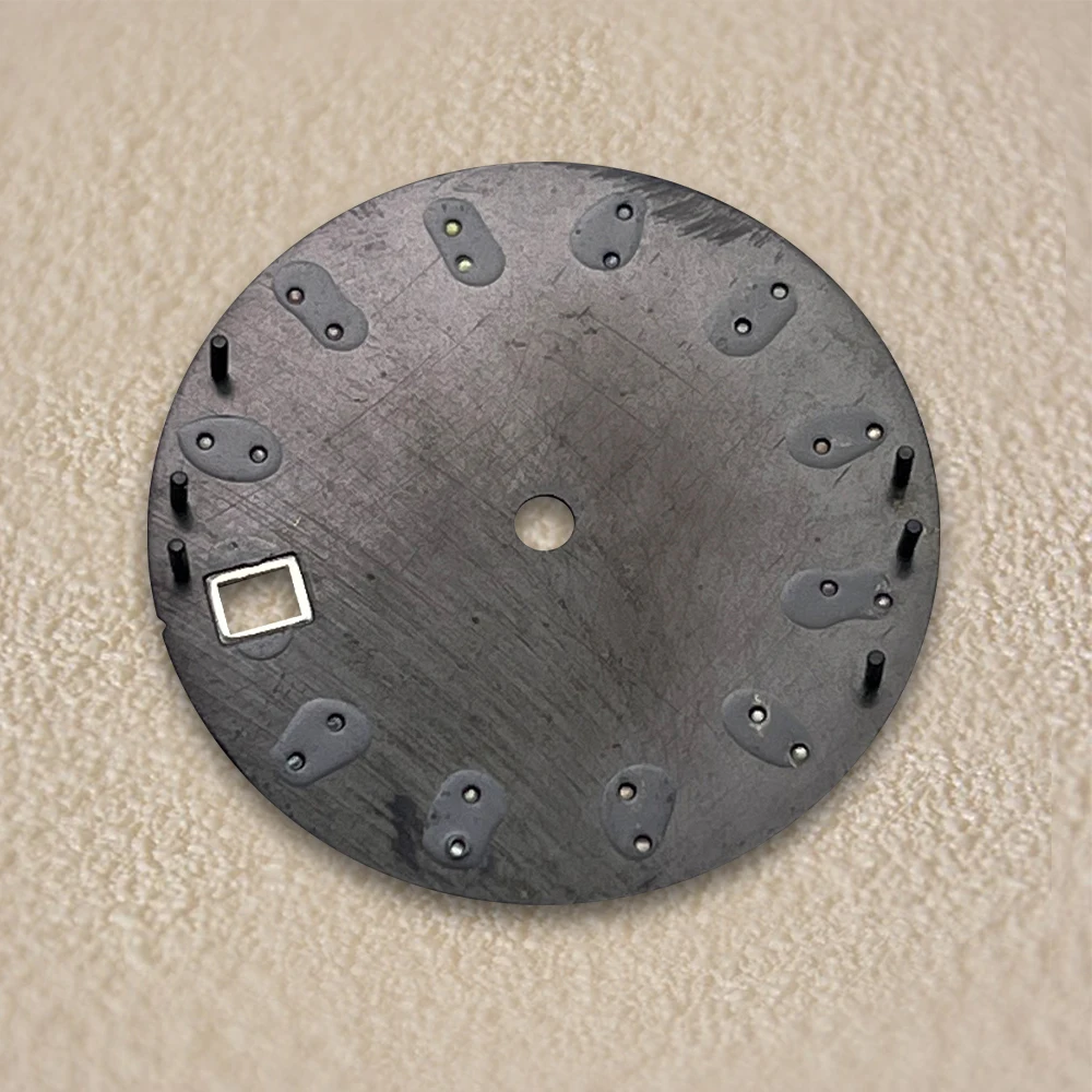 28.5mm S Logo Matte Colorful Dial Fit NH35/NH36 Movement Colorful Luminous High-Quality Diving Watch Modification Accessories