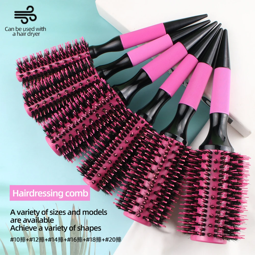 مشط برازيلي، ذيل مدبب، شعيرات، مشبك داخلي، بيرم زهرة الكمثرى، شعر أنبوب ألومنيوم سيراميك، مشط متدحرج، مضاد للكهرباء الساكنة، s