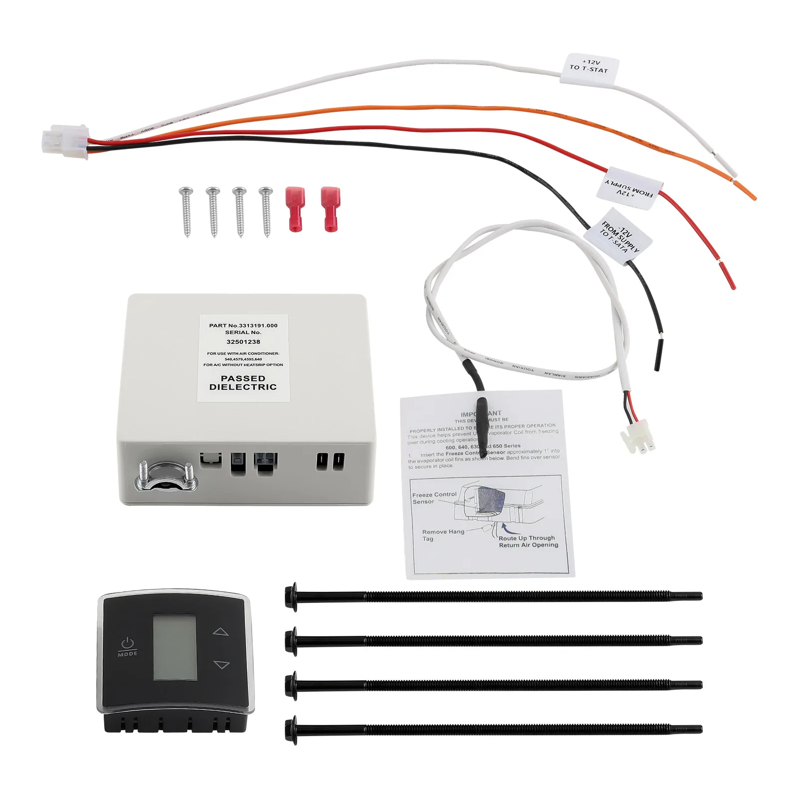 

Single Zone CT Thermostat Control Kit For RV Trailer or Camper 3313189.015