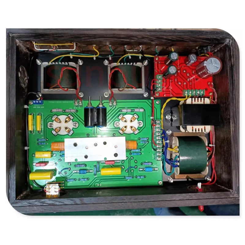 Sunbuck 2A3 مُضخّم صوت 6N8P 717A يعزز HIFI أحادي الطرف 6W * 2 مكبر كهربائي الصوت