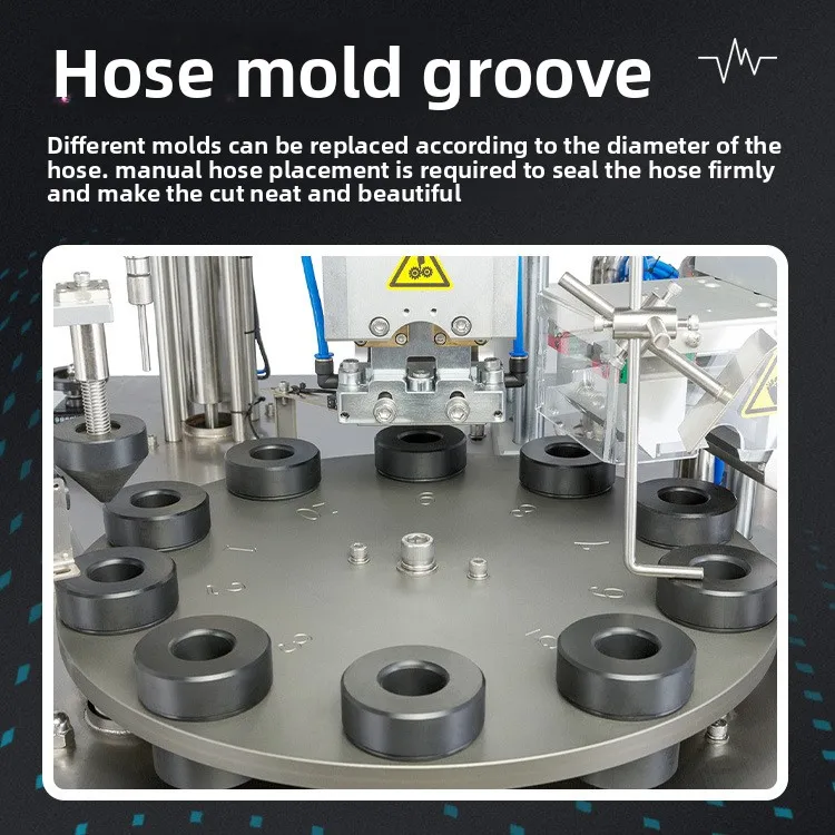 ماكينة تعبئة وختم أوتوماتيكية بالكامل مكونة من عشر محطات لتنظيف الوجه وكريم اليد ومعجون الأسنان وكريم الوقاية من الشمس 200 مل 220 فولت #4