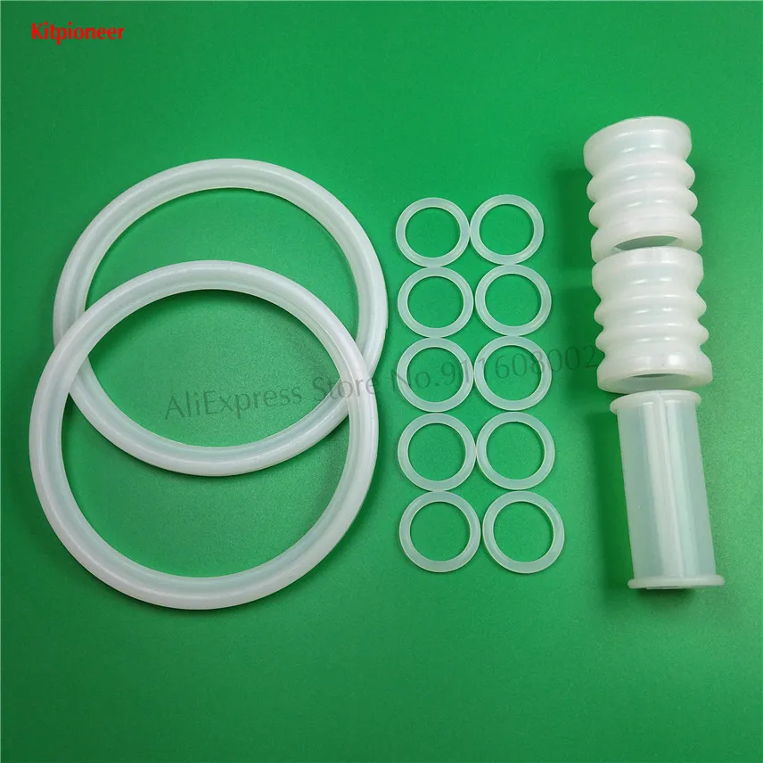 17 Pieces Accessories Seal Rings Gasket Sleeve Rings New FittingsComponents VEVOR Replacements Of YKF Soft Ice Cream Machines