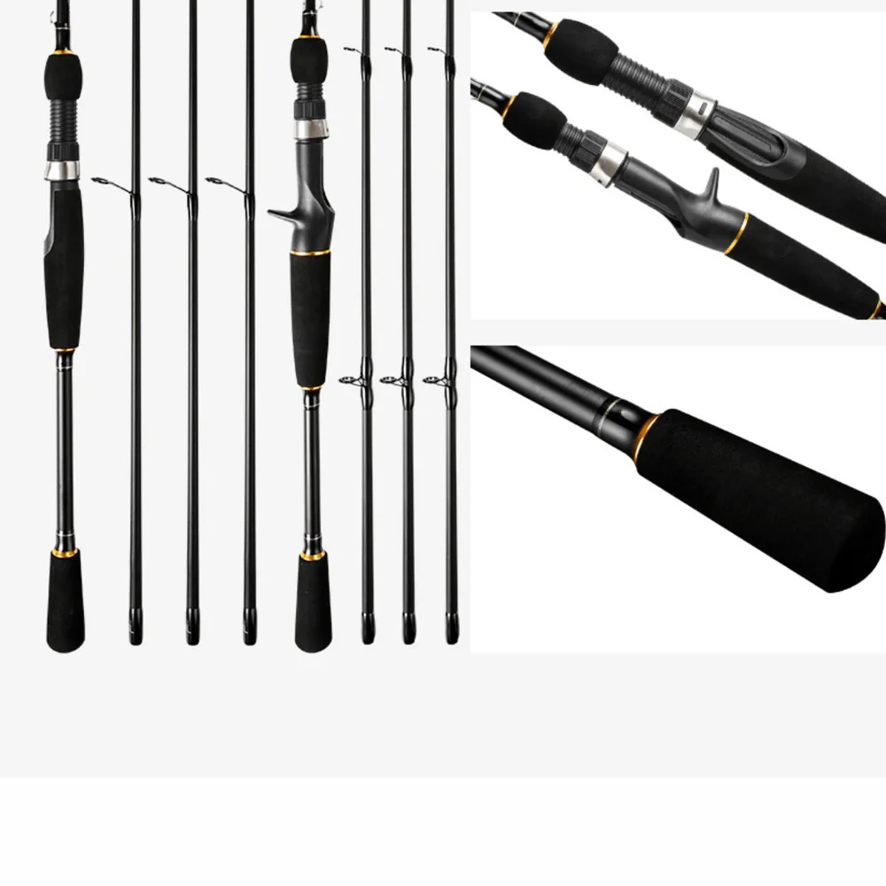 Imagem -06 - Universal Multi-tonalidade Pitch Lure Rod Distância Jogando Trout Bass Fishing 18 m 21 m 24 m ml m mh Novo