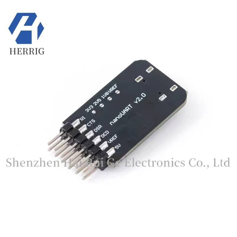 nanoUART high-speed serial tool USB to TTL module with adjustable levels for flashing, mini flow control, Android