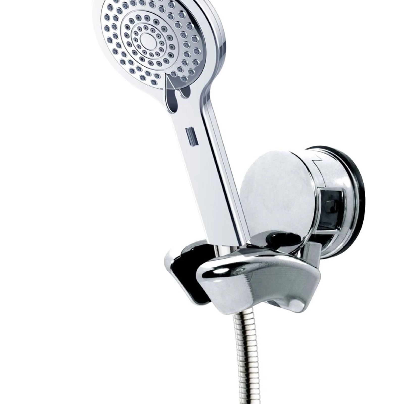Soporte de cabezal de ducha con ventosa, montaje en pared, diferentes posiciones, ajustable, relocalizable