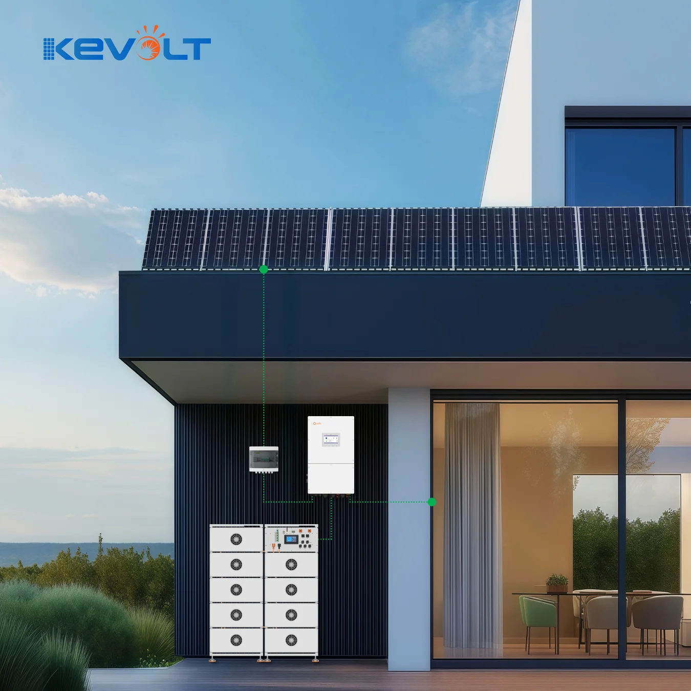 Solar Energy System 10kW 15kW 20kW 30kW Panels With Battery and Inverter Kit Complete System for Home