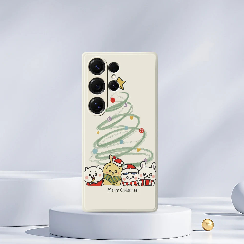 Custodia per telefono per animali domestici di Natale carino per Samsung Galaxy S21 S22 S23 S24 S25 Ultra Plus 5G S20 FE S10 Plus S21 FE S23FE S24FE Custodie Capa