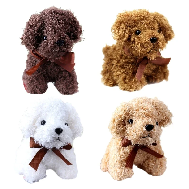 

2024 New Fashionable Backpack Pendant Plush Dog Keyrings Plush Material Gift for Girls