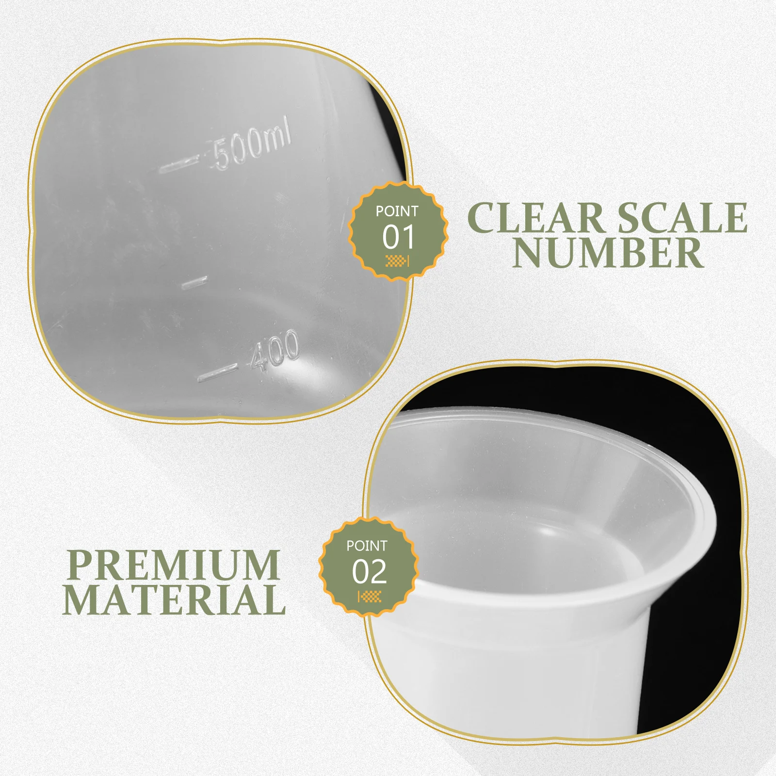 

4pcs Erlenmeyer Flasks 50Ml 100Ml 250Ml 500Ml Scale Conical Flask For Laboratory Experiment Chemistry Glassware Measuring Bottle