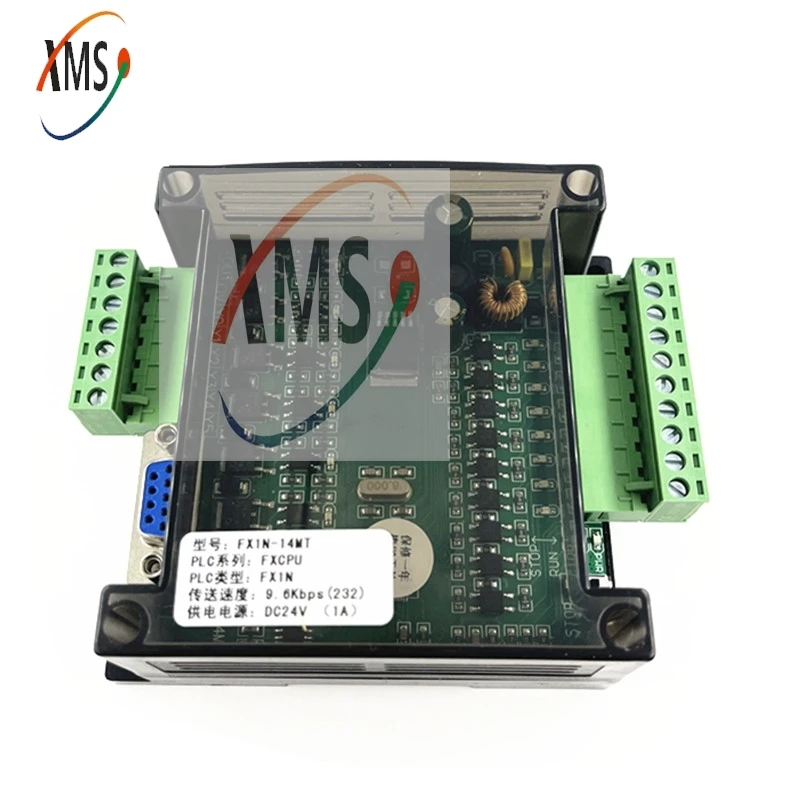 1pcs PLC Industrial Control Board FX1N-14MR FX1N-14MT Board Type Simple Programmable PLC Controller