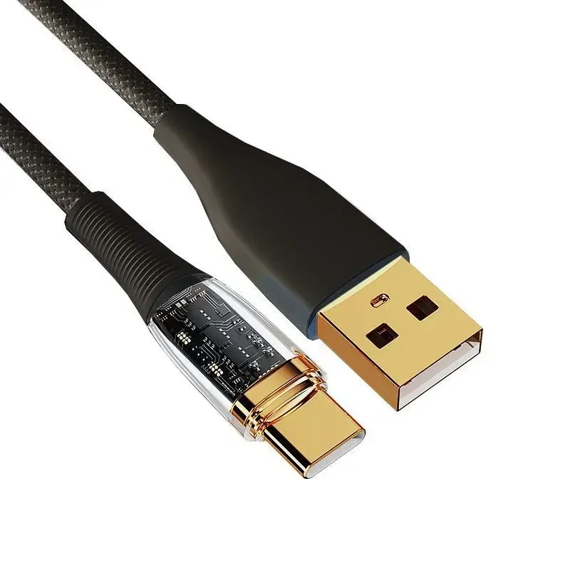 كابل USB من النوع C للشحن السريع للغاية ، شاحن هاتف ، سلك لهاتف شاومي 13 ، هواوي ، سامسونج ، ون بلس ، سلك بيانات ، 120 واط ، 1 متر ، 1.5 متر ، 2 متر