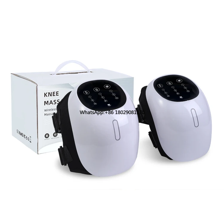 Air Compression Knee Massager High Frequency Vibration Massage Red light Irradiation Hot Compress With Timing Control