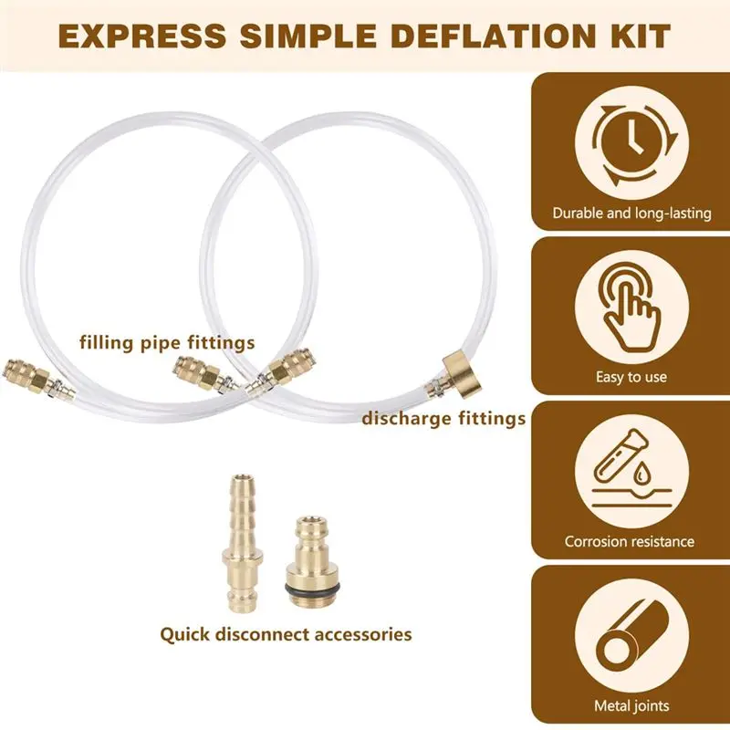 Authentic Hydraulic Steering Bleed Kit For Seastar Hydraulic Steering Fluid Filler Tube Kit For All Outboard, Sterndrive & Inboa