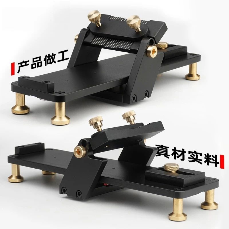 Fixed Angle Knife Sharpener Aluminum Linear Rail Anti Slip Wood Chisel Grinding Stone Mirror Polishing Tool