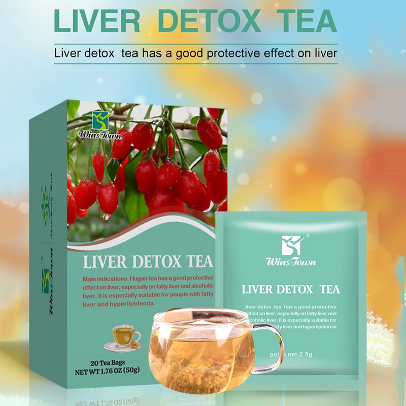 2 box Liver nourishing and Liver protecting Tea Liver Lung Health Repair Prevent Cirrhosis