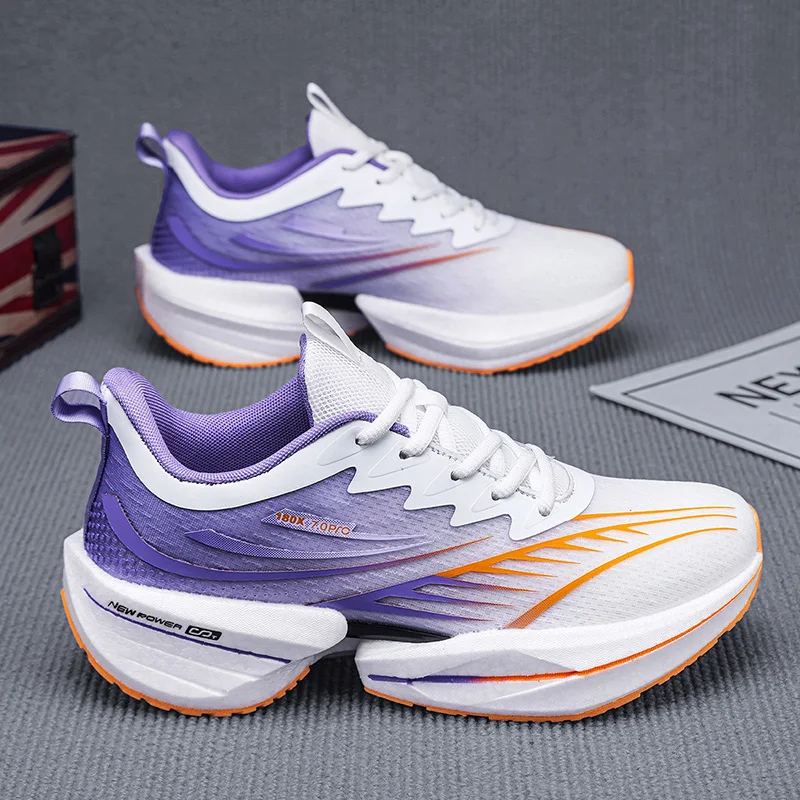 

Лидер продаж, уличная мягкая мужская и женская спортивная обувь, кроссовки для марафона, легкие противоскользящие прогулочные туфли с отскоком