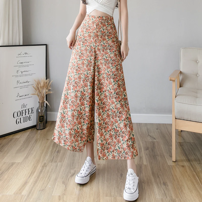 

Cheap wholesale 2021 spring summer autumn new fashion casual Popular long women Pants woman female OL wide leg pants Py1497