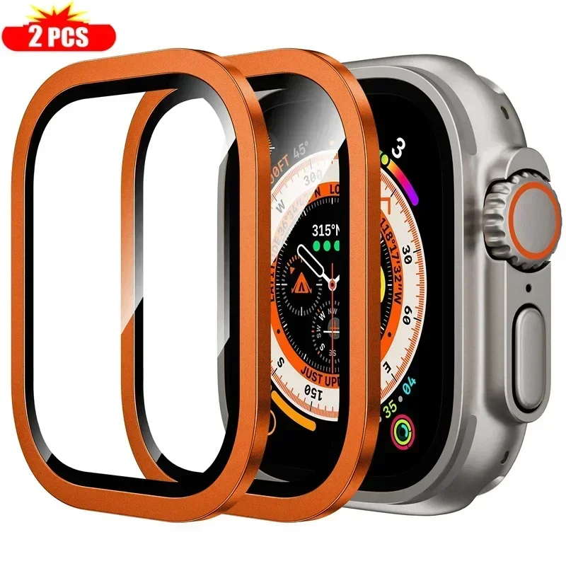 2PCS Titanium Metal Frame for – Smartwatch Straps & Accessories recenzja i cena