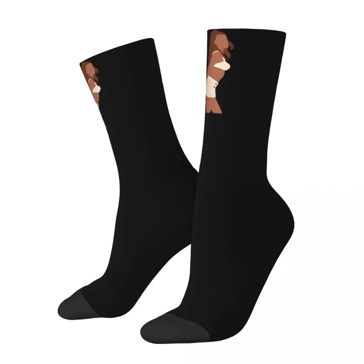 Mariah Carey Stockings Printed Fashion Socks Spring Anti Sweat Socks Men's Outdoor Sports High Quality Socks