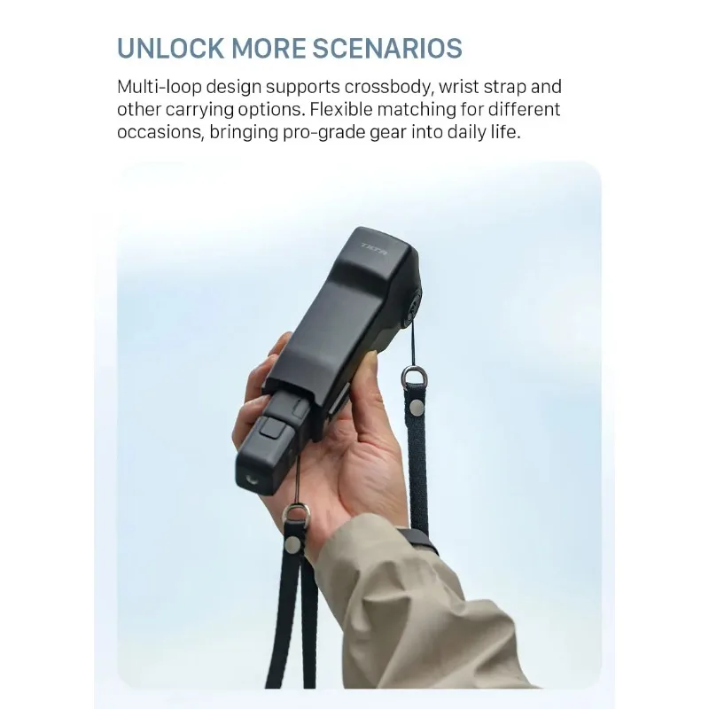 Ochronne etui Tilta Flip do DJI Osmo Pocket 4P, schowek na filtry, akcesoria do kamery odporne na upadki — zdjęcie produktu 3