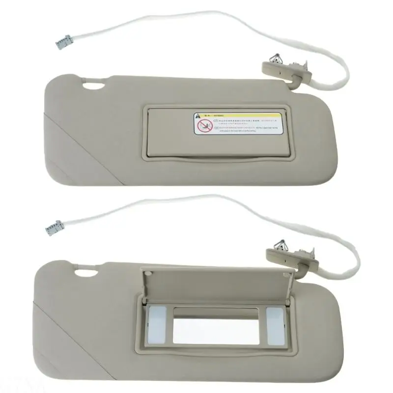 G7NA Sonnenblenden-Ersatz, bruchsicherer Spiegel, ersetzt 8163EG/98158119ZQ, Auto-Make-up-Spiegel, Sonnenblenden, Zubehör für – Detail 5