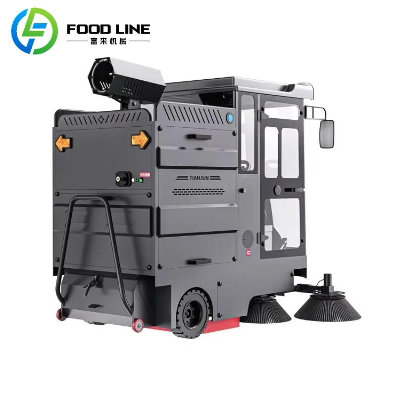 Self Propelled Industrial Cleaning Robot Automatic Sweeper and Scrubber for Large Warehouses and Factories