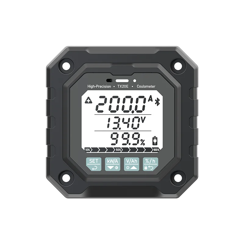 

2025 Hot Sale TX20 150A Digital Voltmeter Battery Tester with LED Indicator 120V Max Measuring Voltage Current Type Monitor