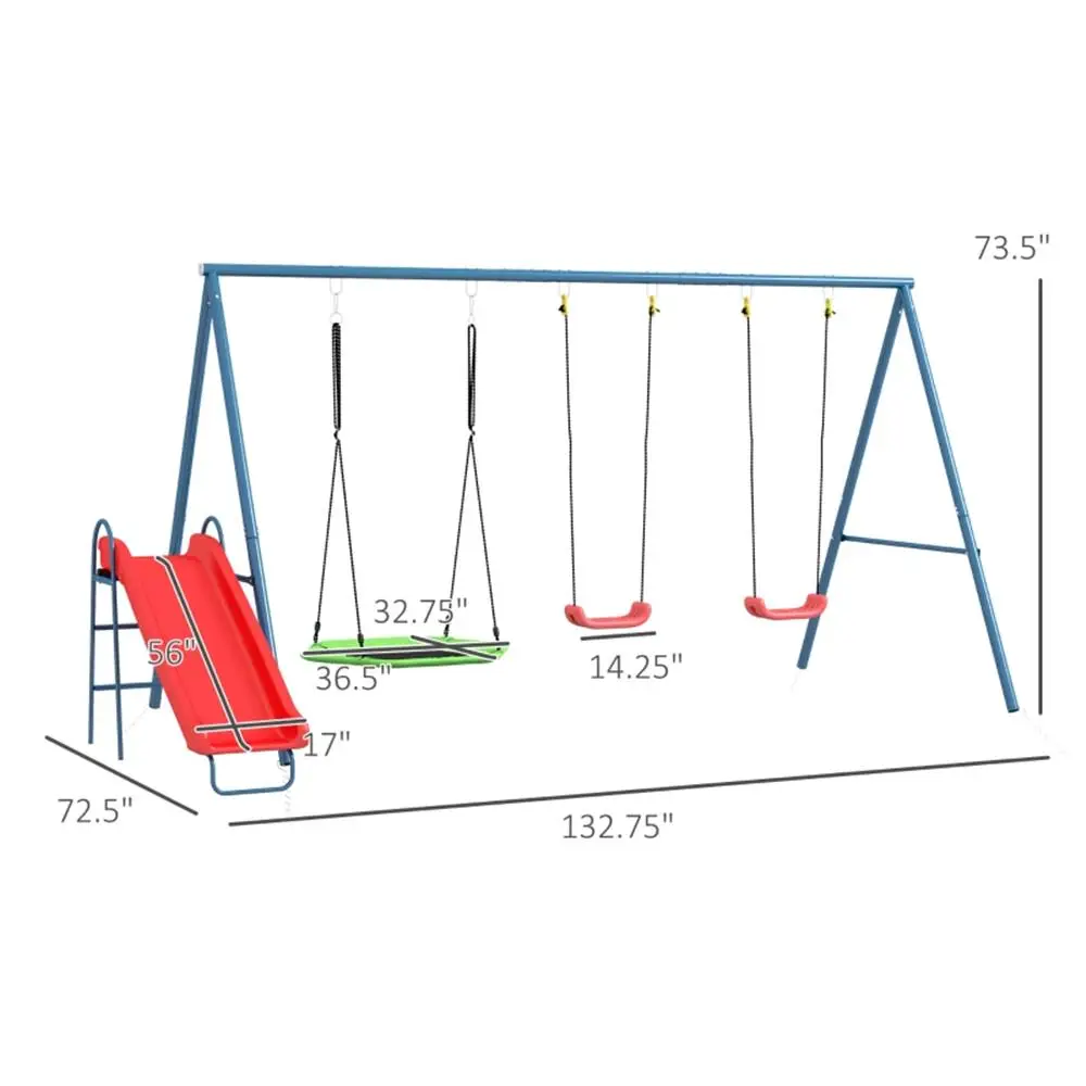 Comfortable Outdoor Swing Seat - Durable Hanging Chair for Garden, Patio & Backyard Relaxation