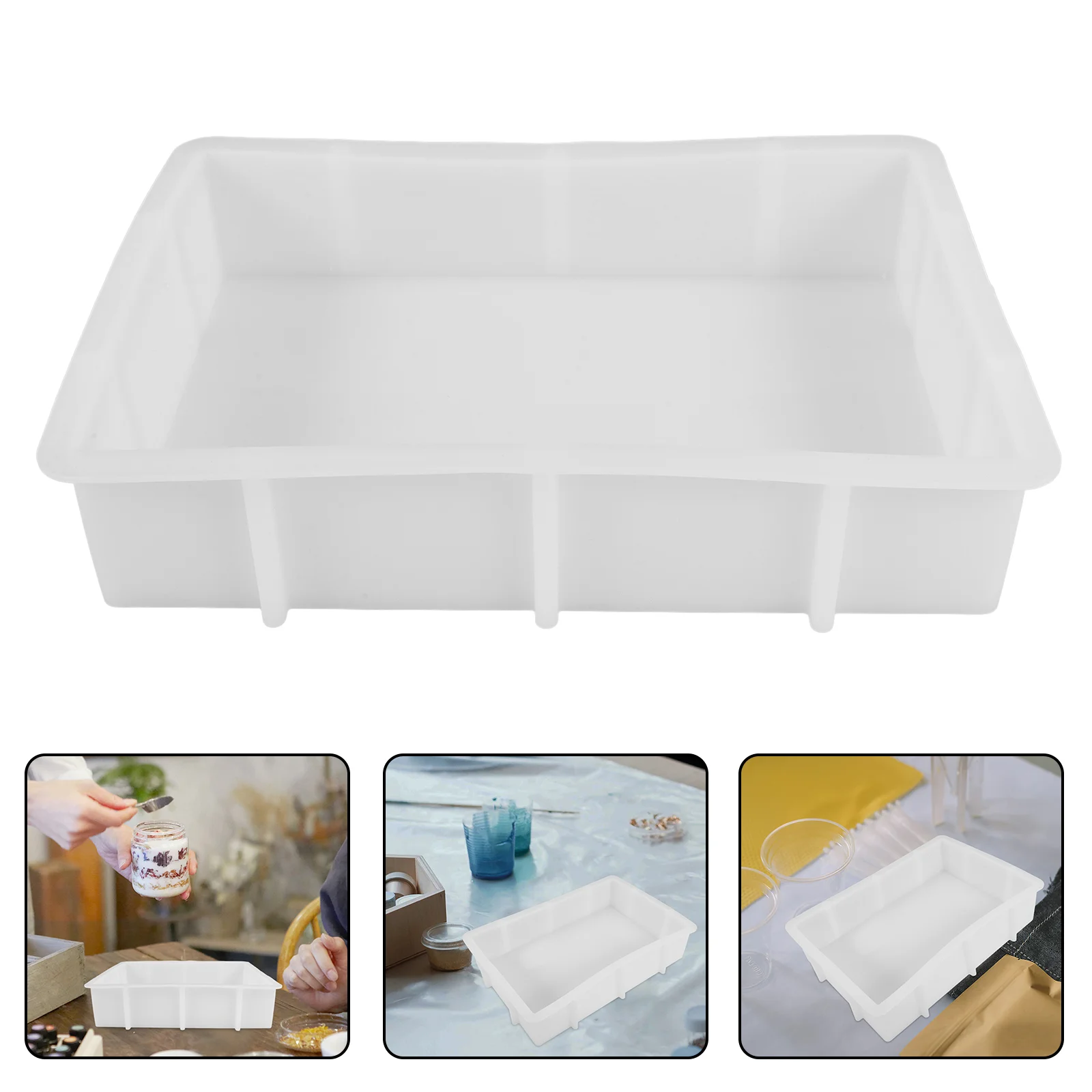 

Epoxy Mold Resin Casting Molds Flower Preservation Decorate Silicone Silica Gel DIY