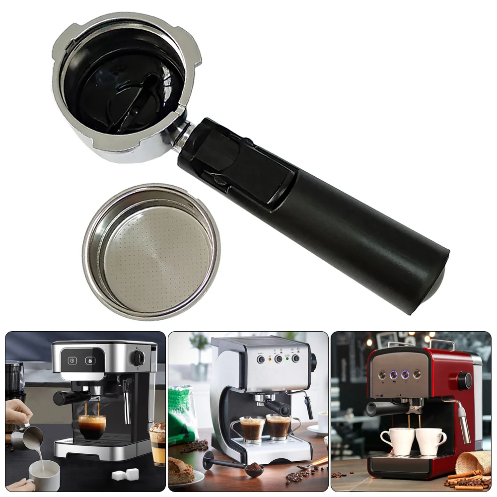 51mm Coffee Portafilter Stainless Steel Coffee Machine Portafilter Basket Filter Espresso Tool Accessories