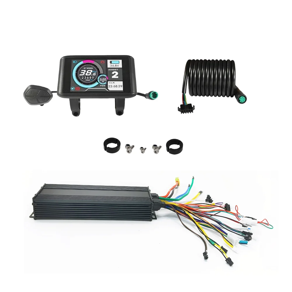 

Контроллер Ebike 60A 48V-72V 2880W-4320W 18MOSFET синусоидальный 3 режима для электрического велосипеда