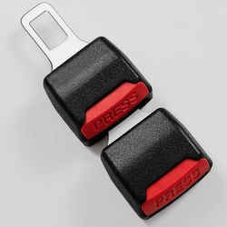 2Pcs Universal Car Safety Adjustable Seat Belt Clip Extender For 208 308 408 508 2008 3008 4008 5008 For Citroen C3 C4 CACTUS C6