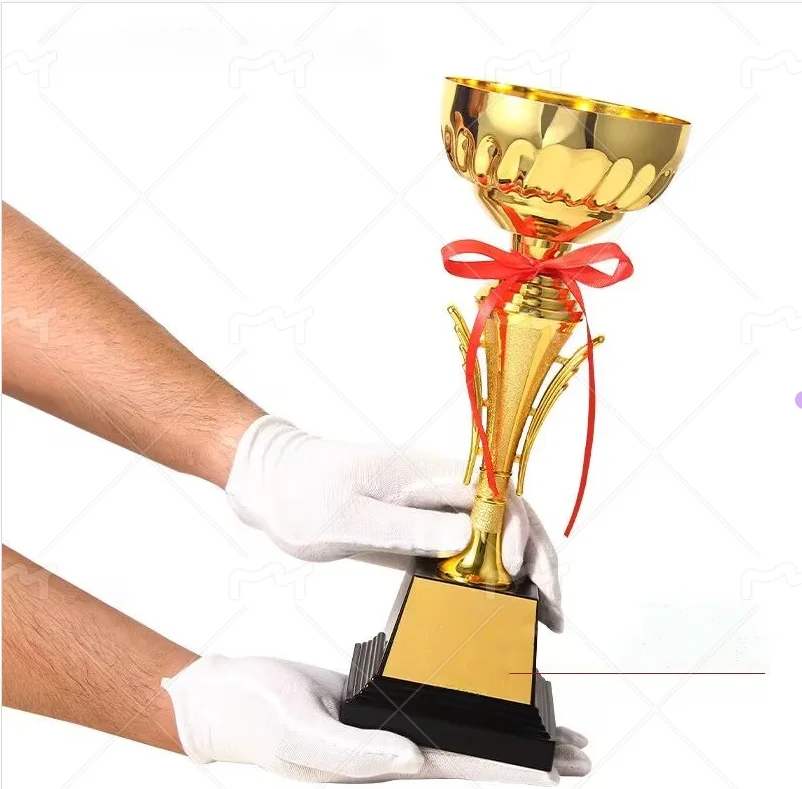 MY004 new style  Metal Trophy Sports Trophy Awards Ceremony Gold-Plated Souvenir Craft Cup for Sport Tournaments Trofeu Futebol