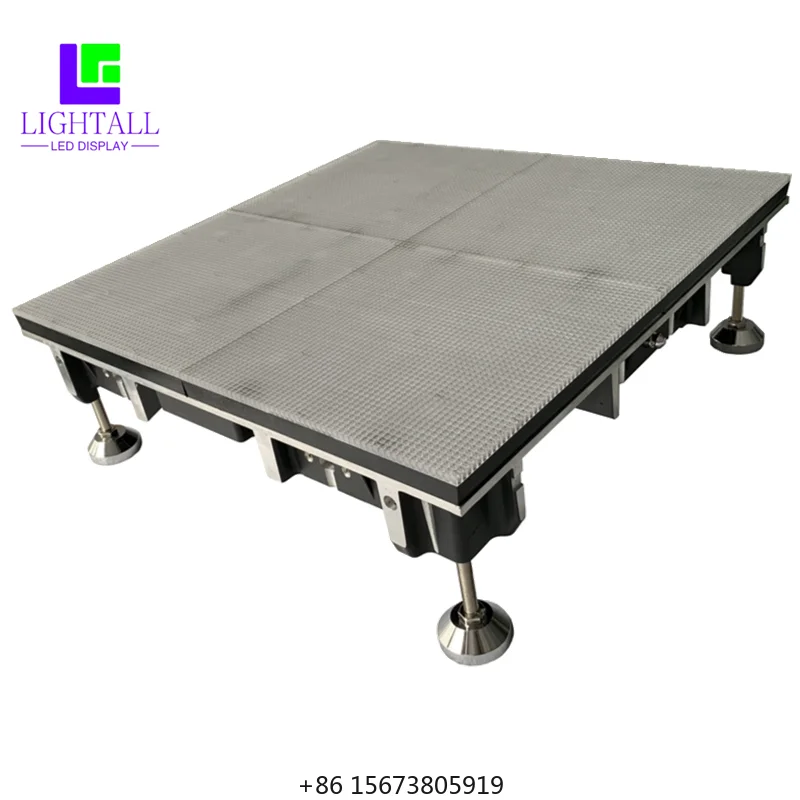 Tela LED Digital Interativa P3.9 P4.81 Colorida para Ambientes Internos e Externos com Toque Inteligente e Display de Chão LED para Dança